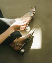 SENSE OF PLACE by URBAN RESEARCH | メタリックサンダル(サンダル)