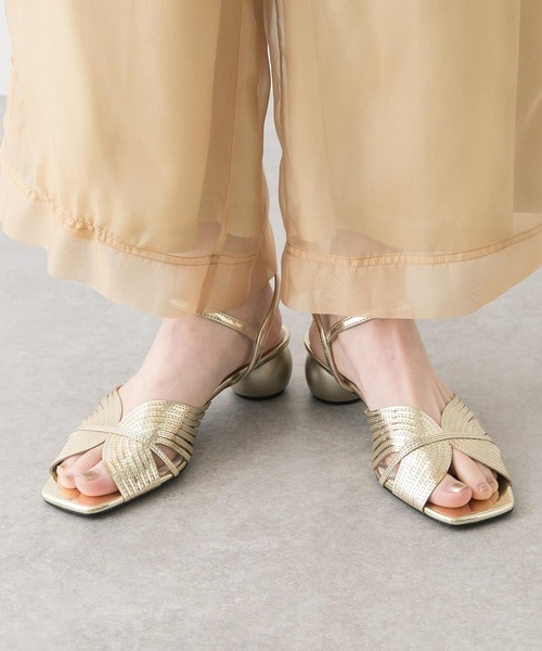 SENSE OF PLACE by URBAN RESEARCH（センスオブプレイスバイアーバンリサーチ）の「メタリックサンダル（サンダル・レディース・シルバー/ゴールド・SMALL/MEDIUM/LARGE）」の7枚目の写真