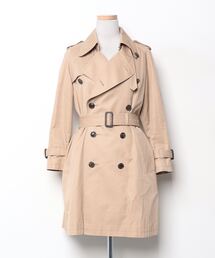 【希少・完売商品】beautiful people トレンチコート beautiful people】トレンチコート ベージュ | 日本製 コットン