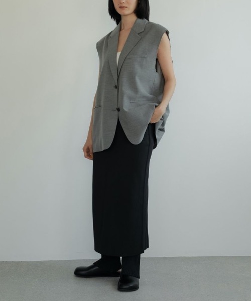 anuke（アンヌーク）の「anuke Mixknit Skirt Pants 62510712（その他パンツ・レディース・オフホワイト/ネイビー/ブラウン・36/38）」の11枚目の写真