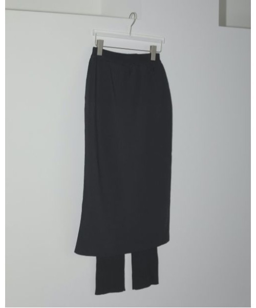 anuke（アンヌーク）の「anuke Mixknit Skirt Pants 62510712（その他パンツ・レディース・オフホワイト/ネイビー/ブラウン・36/38）」の6枚目の写真