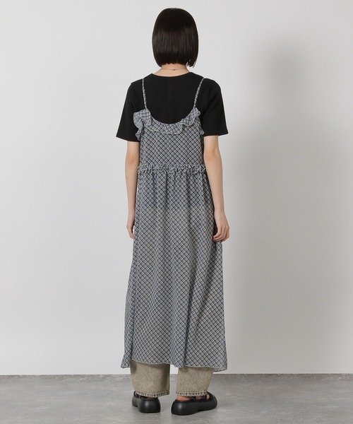 LAKOLE（ラコレ）の「テレコベーシックT / 291793（Tシャツ/カットソー・レディース・その他1/その他2/ブラック/オフホワイト・FREE）」の13枚目の写真