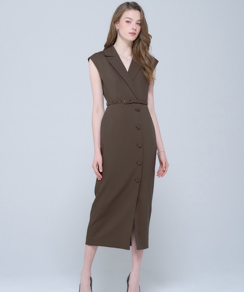 French Sleeve Tailored Dress（ワンピース）｜emiriawiz