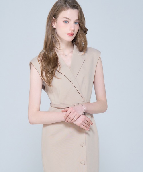 French Sleeve Tailored Dress（ワンピース）｜emiriawiz