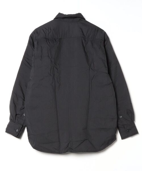 ES.1(エスアイ)の「【ES.1】エスアイ Light Down Shirts(ダウンジャケット/コート・メンズ・ブラック/ネイビー・SMALL/X-LARGE/LARGE/MEDIUM)」の3枚目の写真