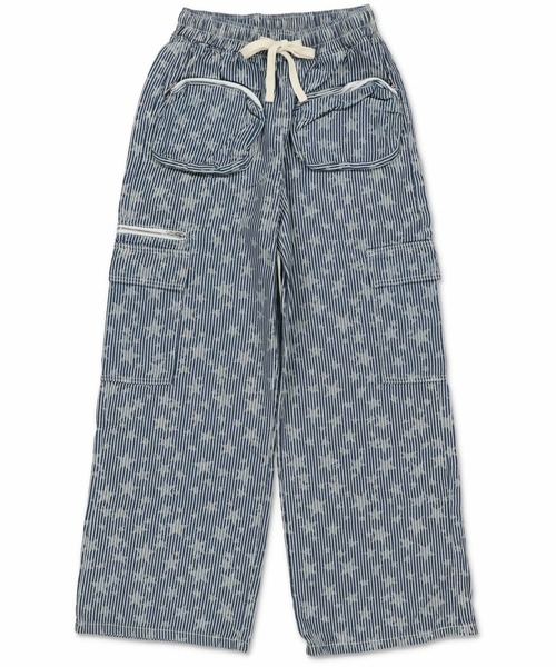 SPINNS(スピンズ)の「『SPINNS×YONGYONG』ヨンヨンロゴ星パンツ(その他パンツ・レディース・ブルー・ONESIZE)」の3枚目の写真