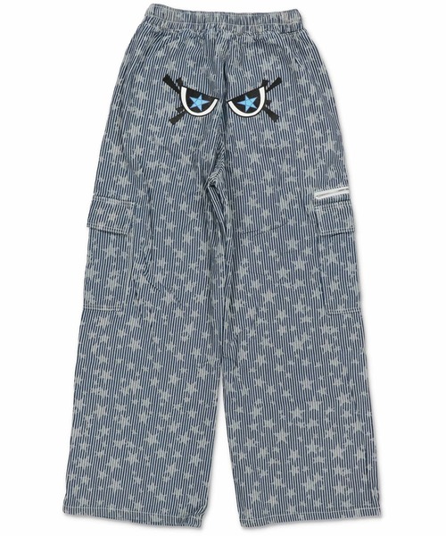 SPINNS(スピンズ)の「『SPINNS×YONGYONG』ヨンヨンロゴ星パンツ(その他パンツ・レディース・ブルー・ONESIZE)」の4枚目の写真