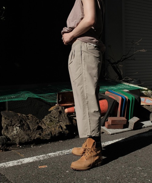 BURLAP OUTFITTER（バーラップアウトフィッター）の「BURLAP OUTFITTER / バーラップアウトフィッター 3/4 TRACK PANTS（その他パンツ・メンズ・チャコール/グレー/ブラック・LARGE/MEDIUM）」の10枚目の写真