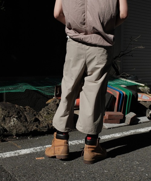 BURLAP OUTFITTER（バーラップアウトフィッター）の「BURLAP OUTFITTER / バーラップアウトフィッター 3/4 TRACK PANTS（その他パンツ・メンズ・チャコール/グレー/ブラック・LARGE/MEDIUM）」の11枚目の写真