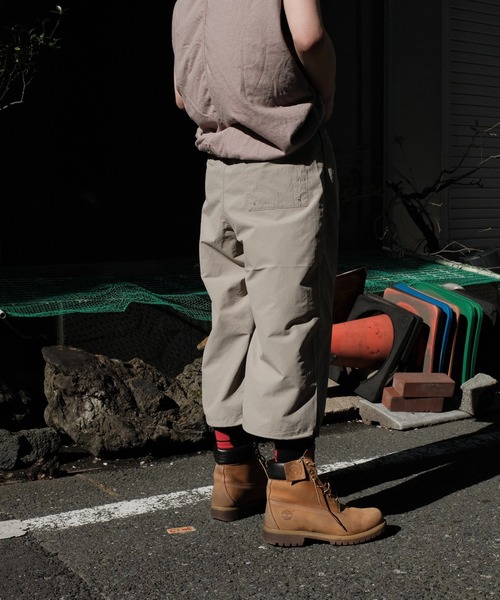 BURLAP OUTFITTER（バーラップアウトフィッター）の「BURLAP OUTFITTER / バーラップアウトフィッター 3/4 TRACK PANTS（その他パンツ・メンズ・チャコール/グレー/ブラック・LARGE/MEDIUM）」の12枚目の写真