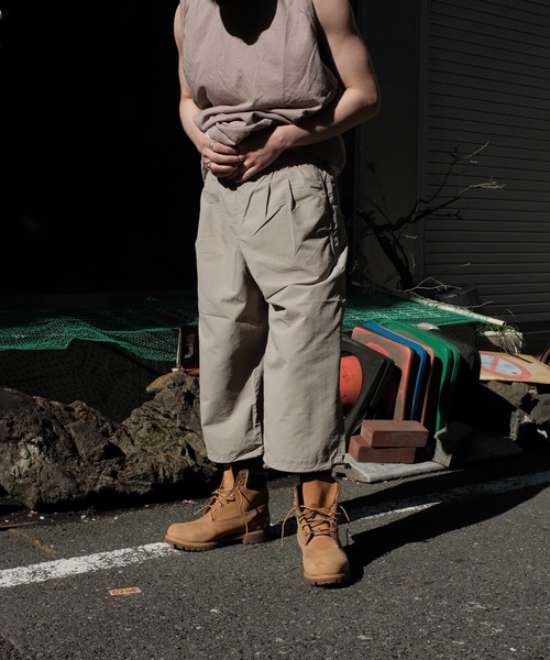 BURLAP OUTFITTER（バーラップアウトフィッター）の「BURLAP OUTFITTER / バーラップアウトフィッター 3/4 TRACK PANTS（その他パンツ・メンズ・チャコール/グレー/ブラック・LARGE/MEDIUM）」の14枚目の写真