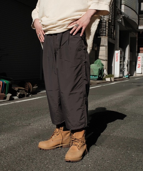 BURLAP OUTFITTER（バーラップアウトフィッター）の「BURLAP OUTFITTER / バーラップアウトフィッター 3/4 TRACK PANTS（その他パンツ・メンズ・チャコール/グレー/ブラック・LARGE/MEDIUM）」の16枚目の写真