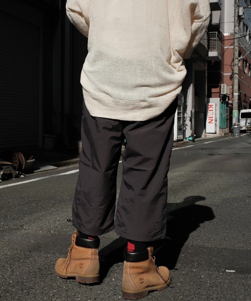 BURLAP OUTFITTER（バーラップアウトフィッター）の「BURLAP OUTFITTER / バーラップアウトフィッター 3/4 TRACK PANTS（その他パンツ・メンズ・チャコール/グレー/ブラック・LARGE/MEDIUM）」の19枚目の写真