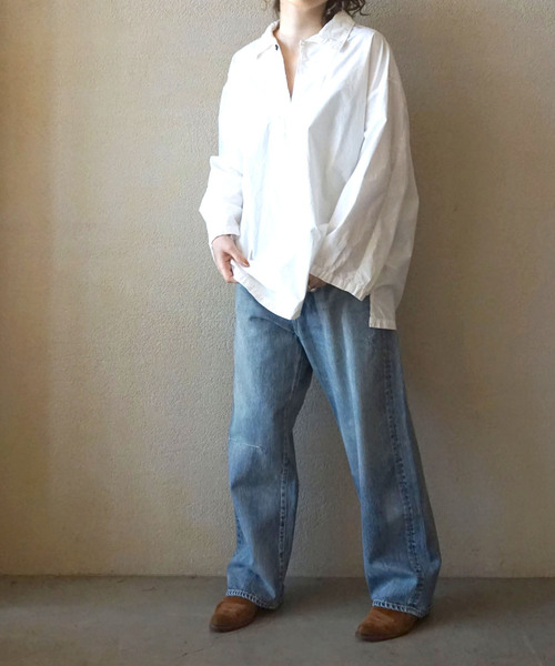 13OZ クラッシュダメージデニム（デニムパンツ）｜JOURNAL