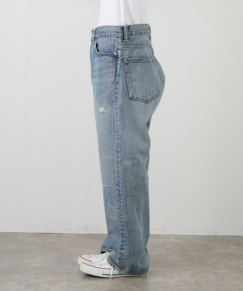 13OZ クラッシュダメージデニム（デニムパンツ）｜JOURNAL
