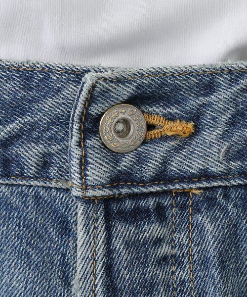 13OZ クラッシュダメージデニム（デニムパンツ）｜JOURNAL