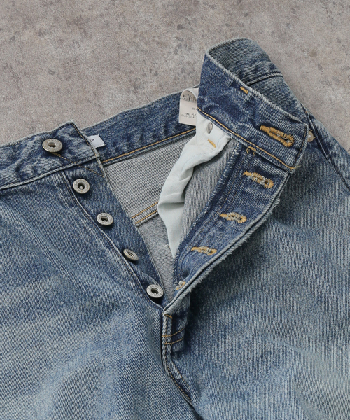 13OZ クラッシュダメージデニム（デニムパンツ）｜JOURNAL