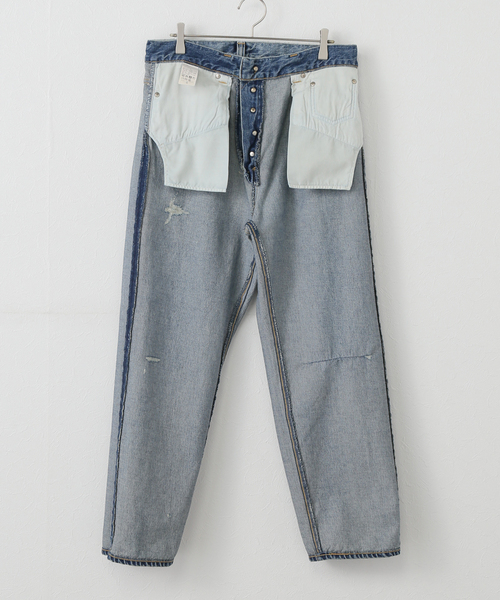13OZデニム クラッシュダメージパンツ　ジャーナルスタンダード ラックス 13OZ クラッシュダメージデニム（デニムパンツ）｜JOURNAL