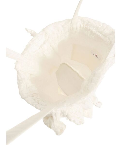 merry jenny（メリージェニー）の「りぼんのレーストートバッグ（トートバッグ・レディース・レッド/オフホワイト/ブラック・FREE）」の17枚目の写真