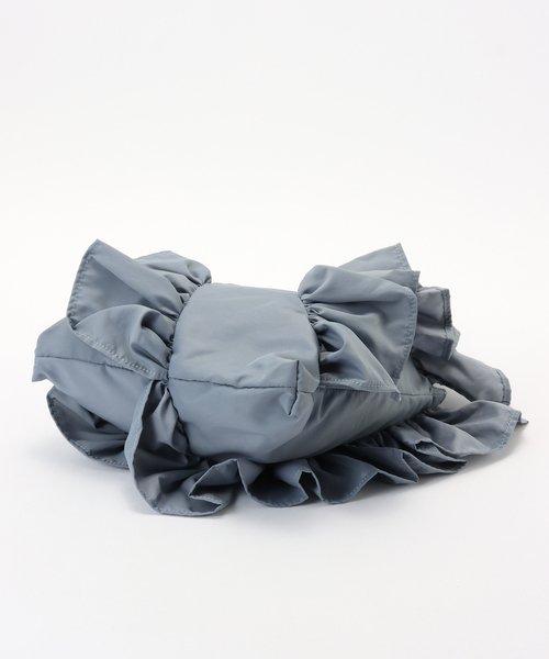 T・S・L(ティーエスエル)の「T.S.L/ティーエスエル フリルトートBAG(トートバッグ・レディース・ブラック/ブルー・FREE)」の5枚目の写真