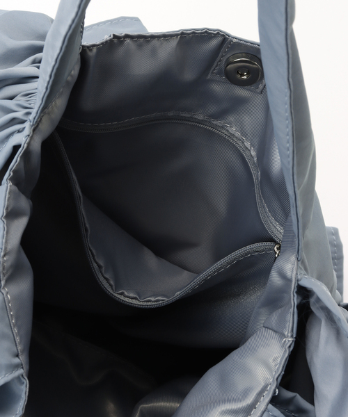 T・S・L(ティーエスエル)の「T.S.L/ティーエスエル フリルトートBAG(トートバッグ・レディース・ブラック/ブルー・FREE)」の8枚目の写真