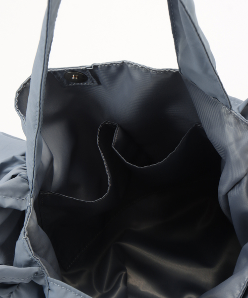 T・S・L(ティーエスエル)の「T.S.L/ティーエスエル フリルトートBAG(トートバッグ・レディース・ブラック/ブルー・FREE)」の9枚目の写真