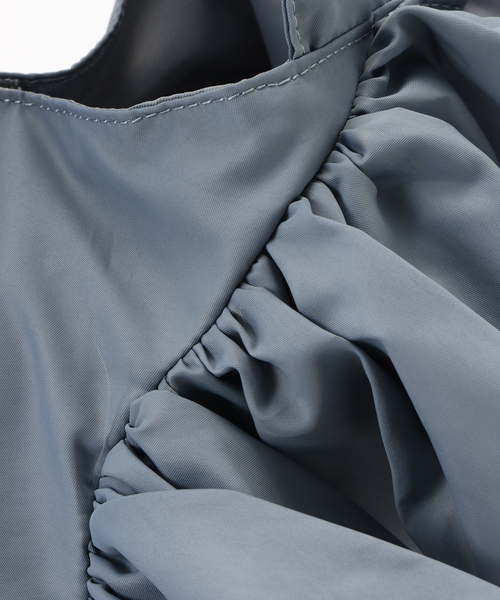 T・S・L(ティーエスエル)の「T.S.L/ティーエスエル フリルトートBAG(トートバッグ・レディース・ブラック/ブルー・FREE)」の12枚目の写真