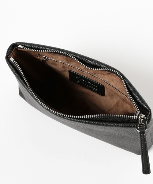 BRILLA per il gusto（ブリッラペルイルグースト）の「【別注】L’Avenir / レザーポーチ（クラッチバッグ・メンズ・ブラック/ブラウン系その他3・ONE SIZE）」の4枚目の写真