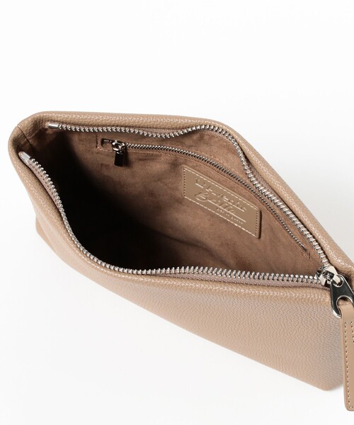BRILLA per il gusto（ブリッラペルイルグースト）の「【別注】L’Avenir / レザーポーチ（クラッチバッグ・メンズ・ブラック/ブラウン系その他3・ONE SIZE）」の9枚目の写真