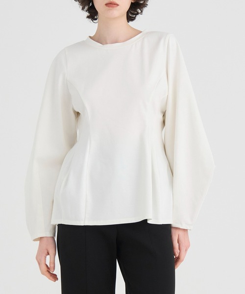 tシャツ 「RITAN/リタン」Volume Sleeve T-Shirt/ボリュームスリーブTシャツ レディース RITAN/リタン】Volume Sleeve T-Shirt/ボリュームスリーブT