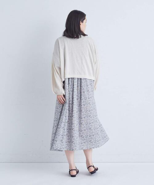 ADIEU TRISTESSE（アデュートリステス）の「KOYORI  2wayボレロカーディガン（カーディガン/ボレロ・レディース・ブラック/ピンク/ベージュ・FREE）」の12枚目の写真