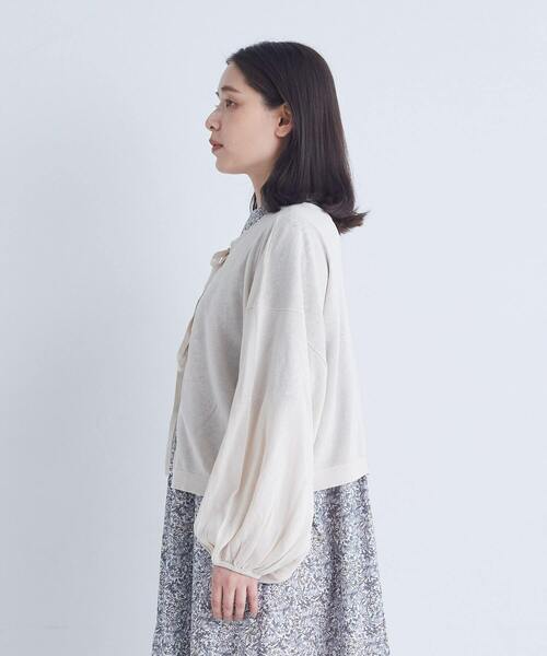 ADIEU TRISTESSE（アデュートリステス）の「KOYORI  2wayボレロカーディガン（カーディガン/ボレロ・レディース・ブラック/ピンク/ベージュ・FREE）」の14枚目の写真