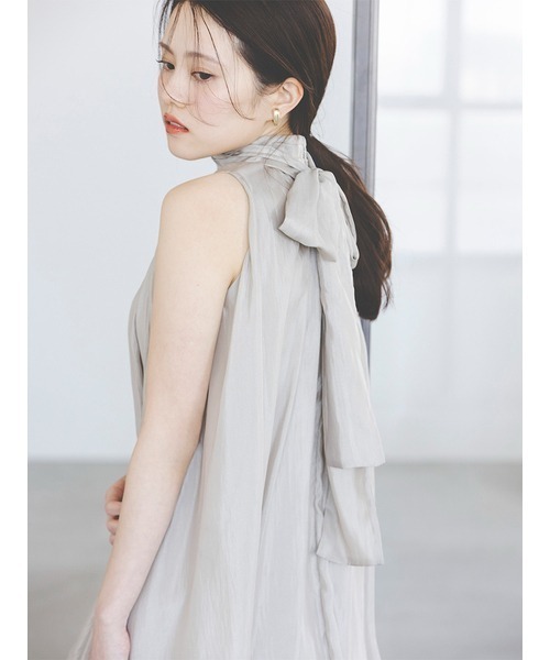 SNIDEL（スナイデル）の「アメスリギャザーブラウスセット（ワンピース