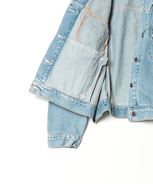 Nudie Jeans（ヌーディージーンズ）の「Nudie Jeans/ヌーディージーンズ Berit Denim Jacket / デニムジャケット / Light Blue（デニムジャケット・レディース・ライトブルー・S/XS）」の2枚目の写真
