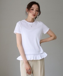 ペプラムバルーンヘムキャミセットTシャツ