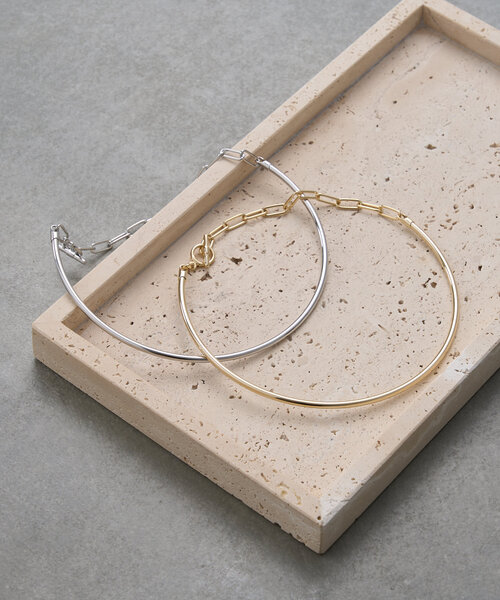 SHENERY(シーナリー)の「チェーンチョーカーネックレス(ネックレス・レディース・シルバー/ゴールド・FREE)」の1枚目の写真