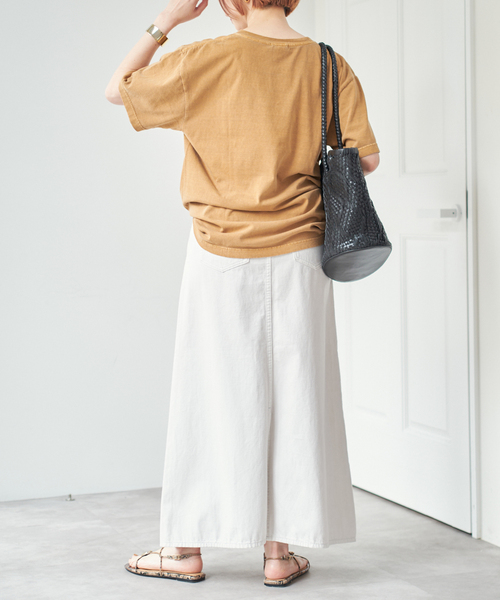 AUTHEN（オーセン）の「《追加》AUTHEN / オーセン NUMBERING FLOCKY T-SHIRT（Tシャツ/カットソー・レディース・グレー/イエロー・SMALL）」の4枚目の写真