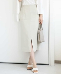 OFUON le MK | リネンライクタイトスカート/洗える(スカート)