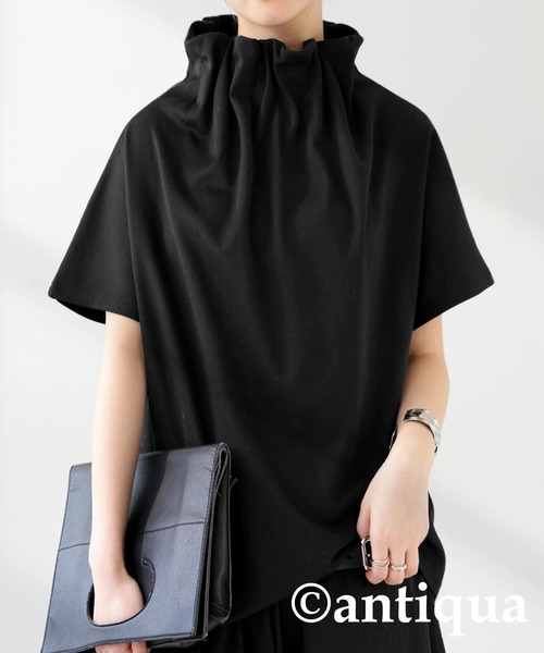 トップス aya カットオフトップス（Tシャツ/カットソー）｜antiqua
