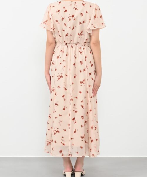 COHINA(コヒナ)の「シャドーフラワーマチフレアワンピース 【低身長・小柄女性】(ワンピース・レディース・ブラック/ピンク/グリーン・REGULAR/SHORT)」の14枚目の写真