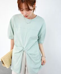 le.coeur blanc | フロントツイストTシャツ(Tシャツ/カットソー)