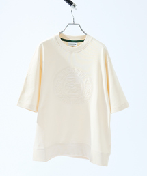 【LACOSTE / ラコステ】トーン・オン・トーンステッチ半袖スウェット / 半袖Tシャツ