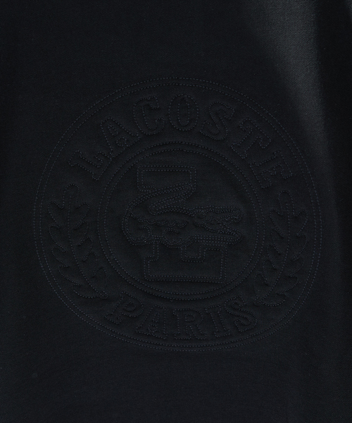 LACOSTE(ラコステ)の「【LACOSTE / ラコステ】トーン・オン・トーンステッチ半袖スウェット / 半袖Tシャツ(Tシャツ/カットソー・メンズ・オフホワイト/ブラック/サックスブルー・M/L)」の16枚目の写真