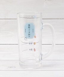 one'sterrace（ワンズテラス）の「目安つき 焼酎ソーダ割りジョッキ 435ml（グラス/マグカップ/タンブラー）」