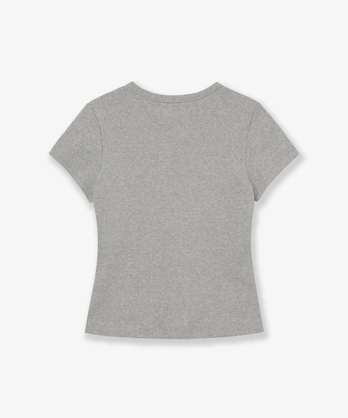 APPLIQUE LOGO TEE（Tシャツ/カットソー）｜aeae