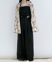 Ezick | multiway balloon layered set  レースドッキングパンツ(スラックス)