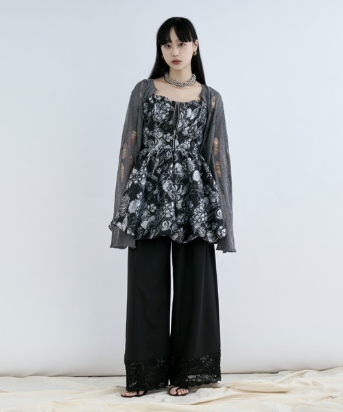 セール】multiway balloon layered set レースドッキングパンツ