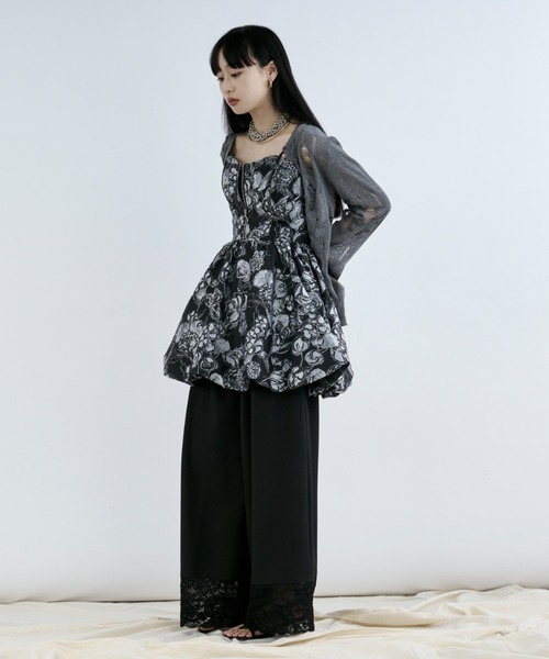 ARMY OF ME (TURKEY 製)❣️ストレッチパンツ❣️¥35.200 セール】multiway balloon layered set レースドッキングパンツ