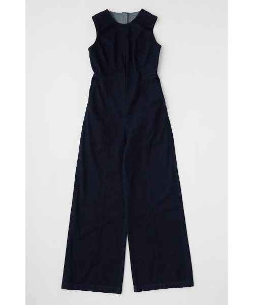 【美品⭐︎】MOUSSY DENIM FRINGE オールインワン moussy - 24SS【MOUSSY】DENIM FRINGE オールインワン