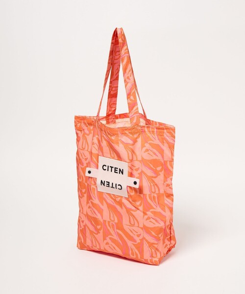 セール】＜pinmyself×CITEN＞くるくるパッチントートバッグ